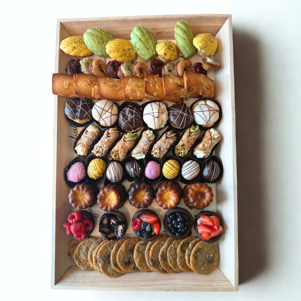 Assorted Pastries & Cookies Tray Whole Tray 10tationHome 