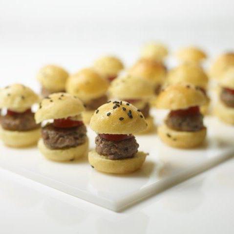 Bite Size Burgers Hors D'Oeuvres 10tation 