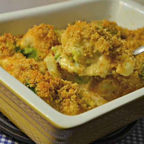 Cauliflower and broccoli gratin 10tationHome 