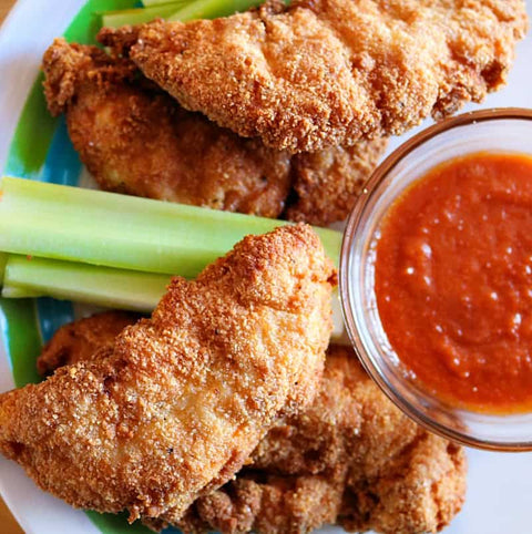 Chicken Fingers & Crudité with Dip 04pieces 10tationHome 