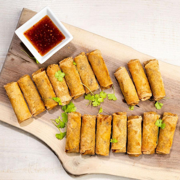 Spring Rolls Hors D'Oeuvres 10tation 
